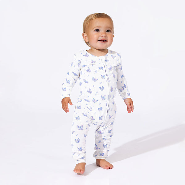 butterfly-bamboo-convertible-footie-bellabu-bear - Sophia's Style The "All in One-sie"-1